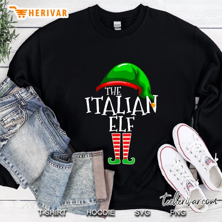 The Italian Elf Christmas Sweatshirt