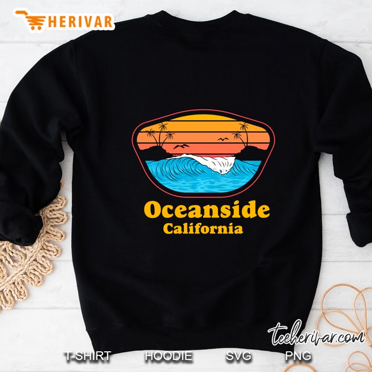 Oceanside California Vintage Version Sweatshirt