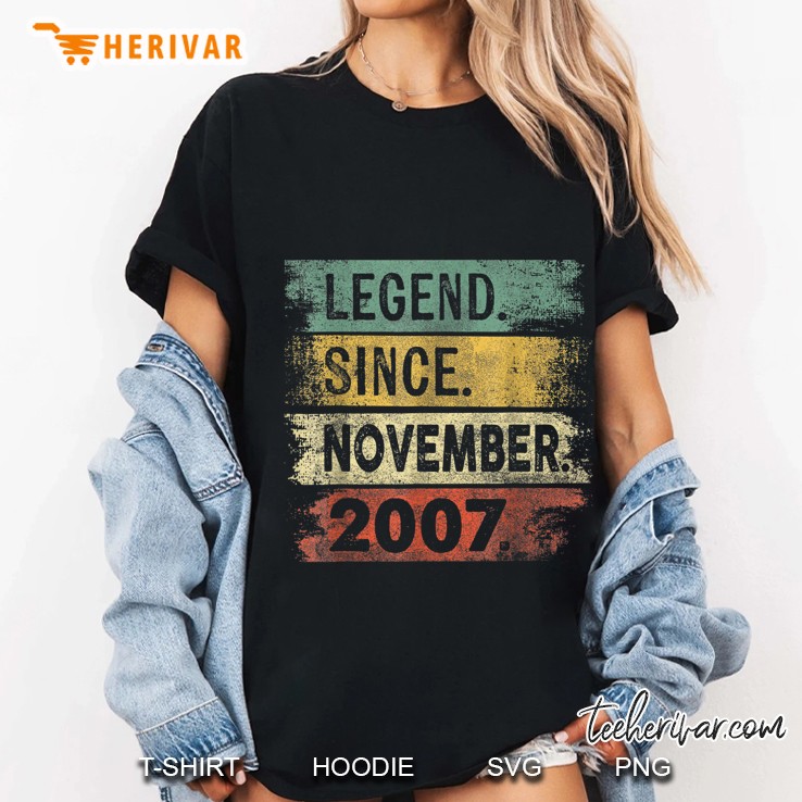 Legend Since November 2007 Vintage Version Ladies Tee