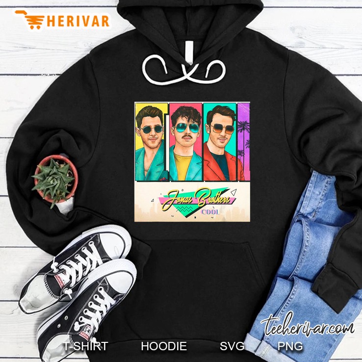 Jonas Brothers Pop Rock Band Version2 Hoodie