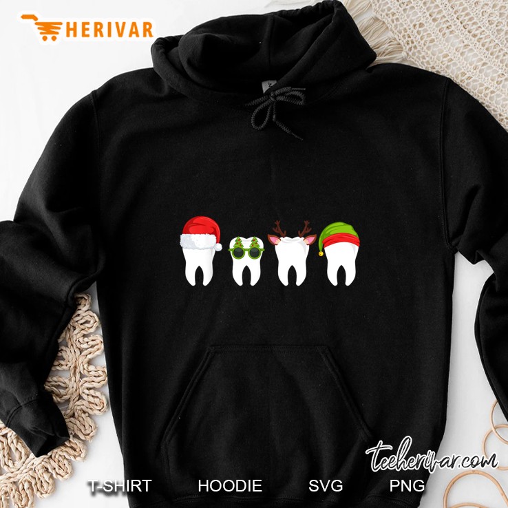 Funny Tooth Dental Dentist Christmas Hoodie