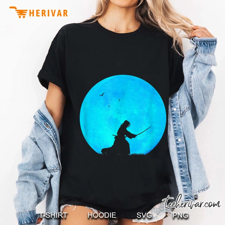 Kendo Blue Moon Japanese Ladies Tee