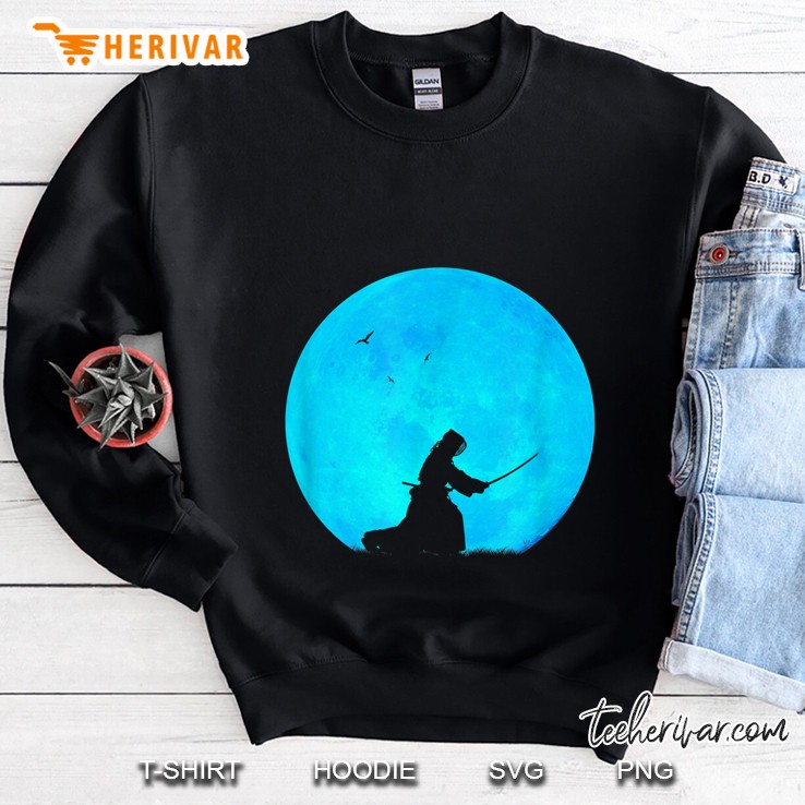 Kendo Blue Moon Japanese Sweatshirt
