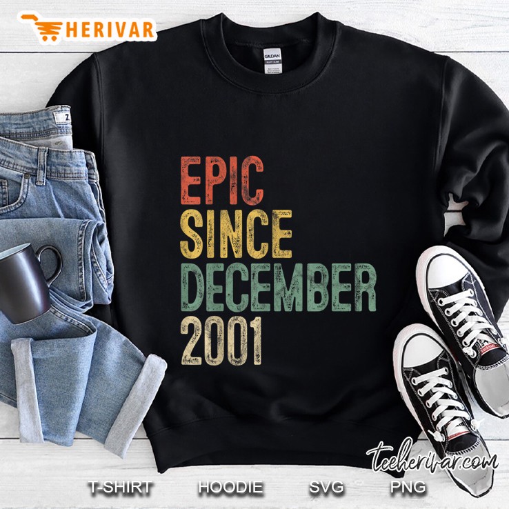 Epic Since December 2001 Vintage Version Sweatshirt