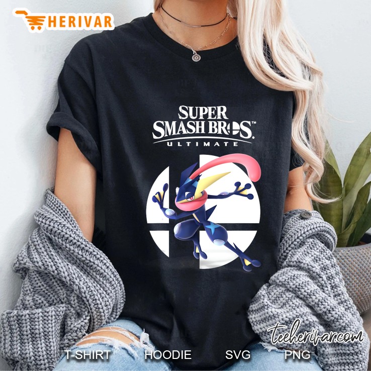 Super Smash Bros Ultimate Greninja Ladies Tee