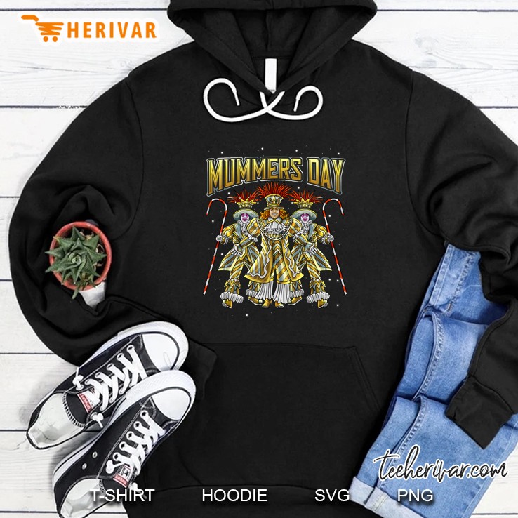 Mummers Day Darkie Day Cornish Midwinter Hoodie
