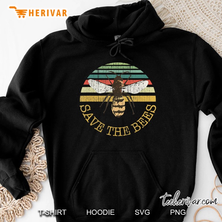 Save The Bees Vintage Version2 Hoodie