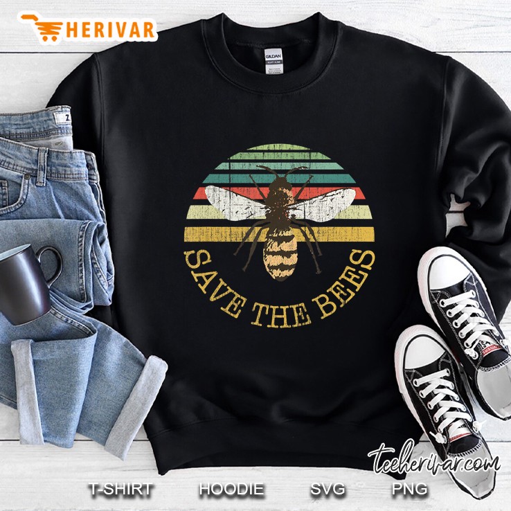 Save The Bees Vintage Version2 Sweatshirt