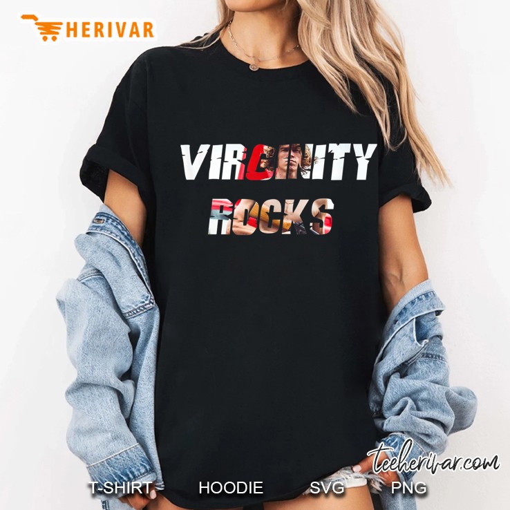 Virginity Rocks Danny Duncan Ladies Tee