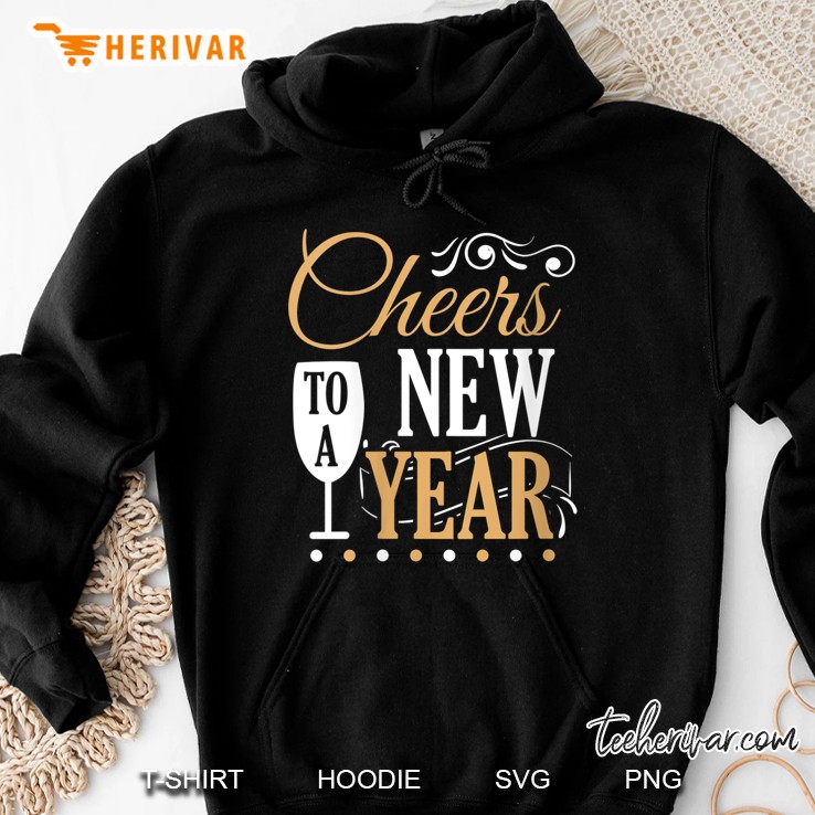 Cheers To A New Year Hoodie