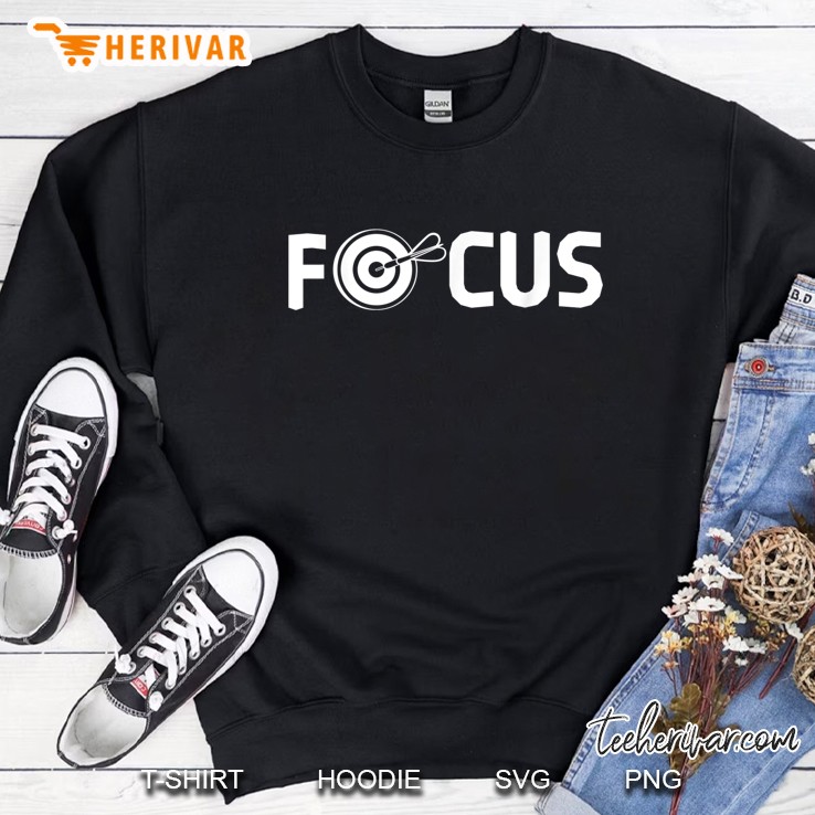 Focus Funny Darts Player Sweatshirt
