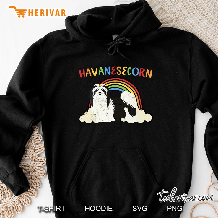 Funny Havanese Dog Gift Havanesecorn Version Hoodie
