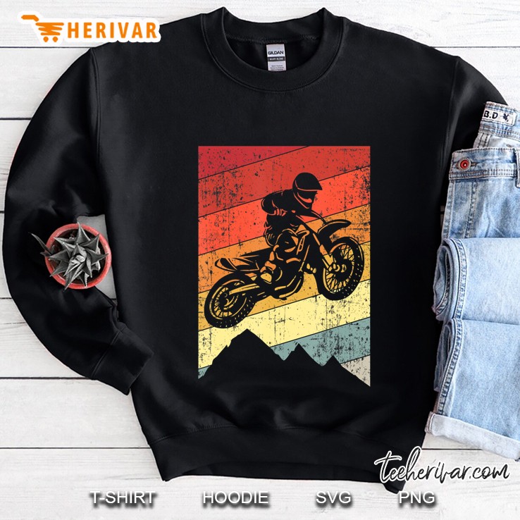 Motocross Dirtbike Vintage Version Sweatshirt