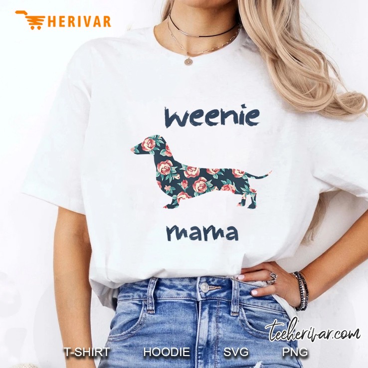 Weenie Mama Floral Version Ladies Tee