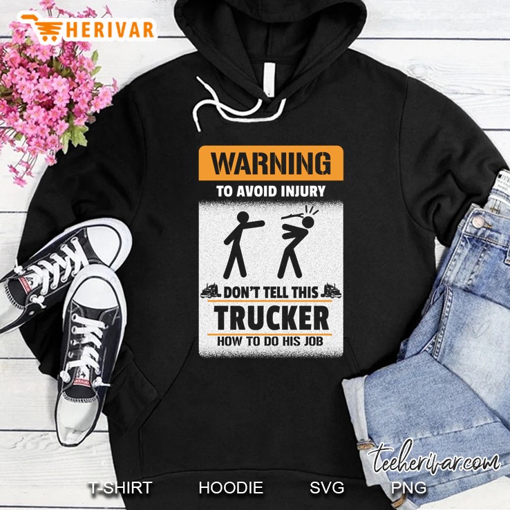 Warning To Avoid Injury Don