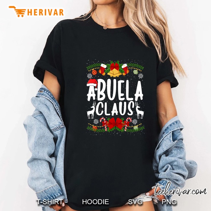 Abuela Claus Santa Claus Christmas Ladies Tee