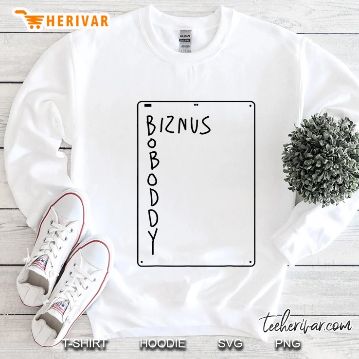 Boboddy Biznus White Version Sweatshirt