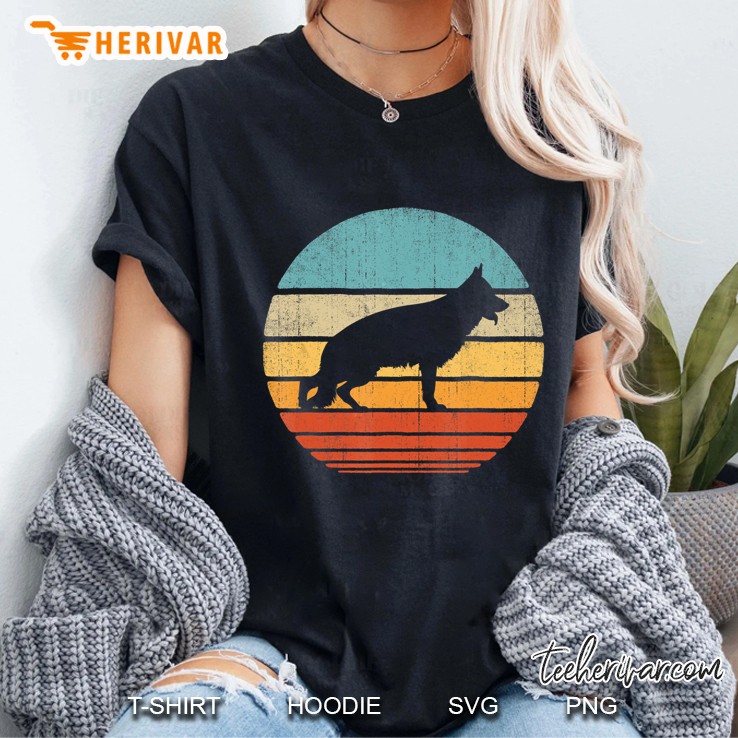 German Shepherd Vintage Version2 Ladies Tee