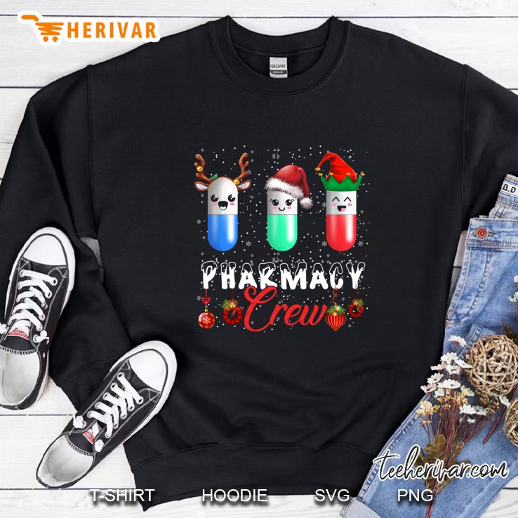 Pharmacy Crew Funny Pills Christmas Sweatshirt