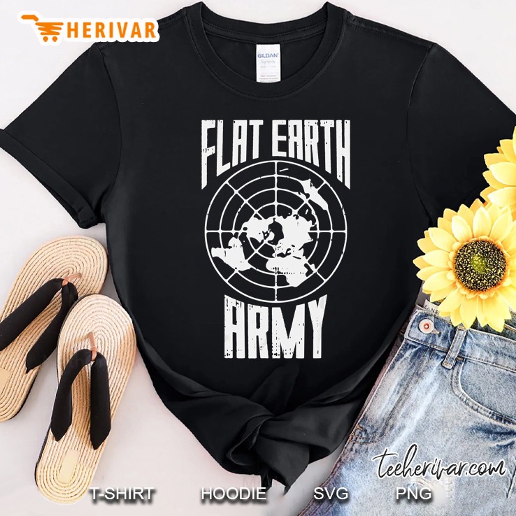 Flat Earth Army Version2 Shirt