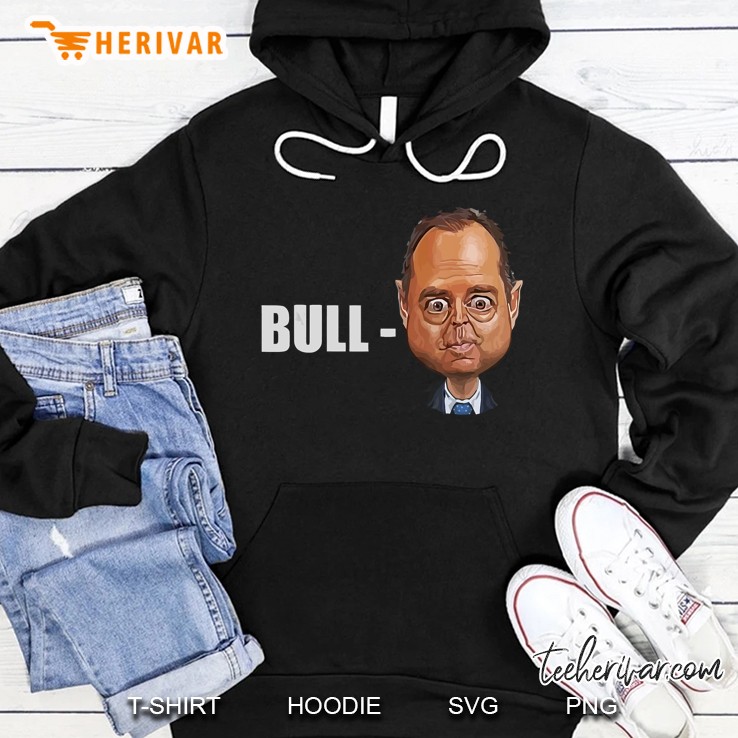 Bull Schiff Donald Trump Funny Meme Hoodie
