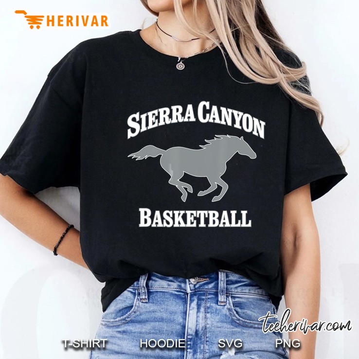 Sierra Canyon Basketball With Horse Ladies Tee