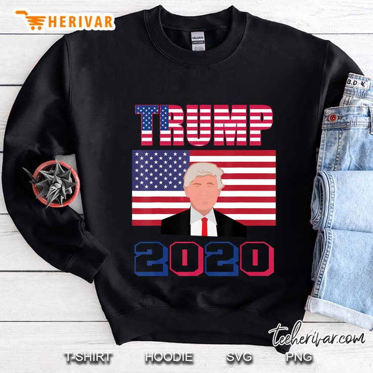 Trump 2020 American Flag Version Sweatshirt