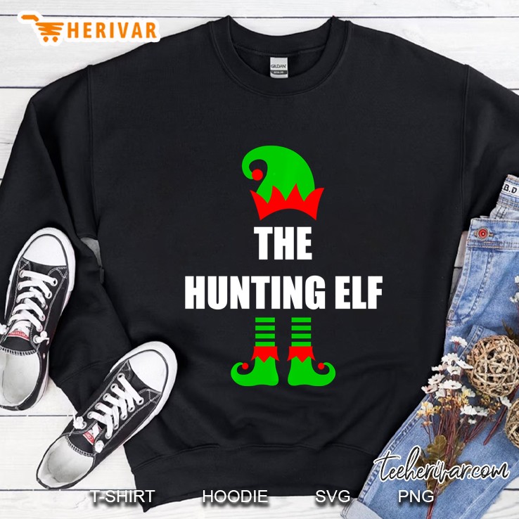 The Hunting Elf Christmas Sweatshirt