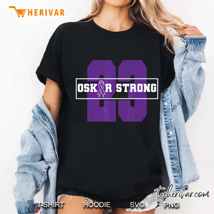 Flyers Fight Cancer Oskar Strong 23 Version2 Ladies Tee
