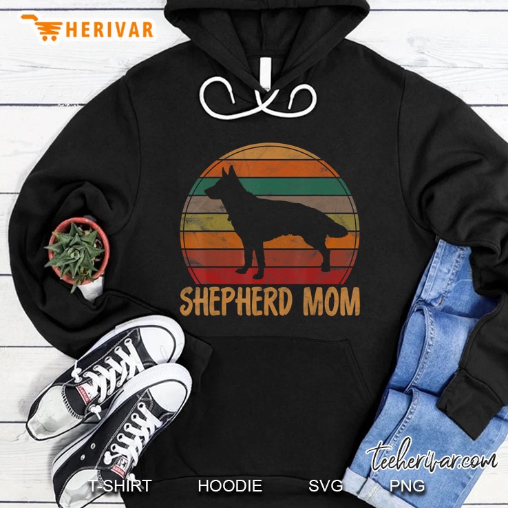 Shepherd Mom German Shepherd Lover Vintage Version Hoodie