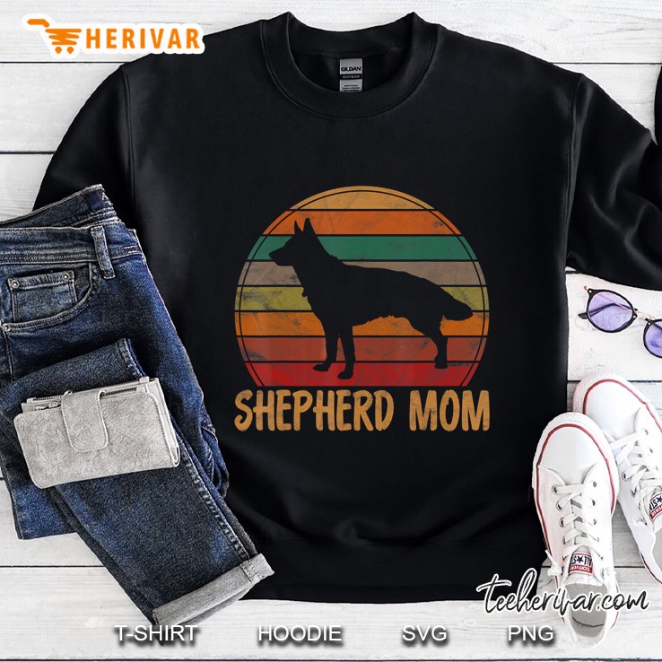 Shepherd Mom German Shepherd Lover Vintage Version Sweatshirt