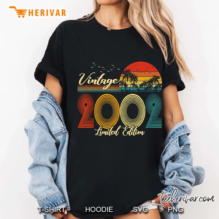 Vintage 2002 Limited Edition 18th Birthday Ladies Tee