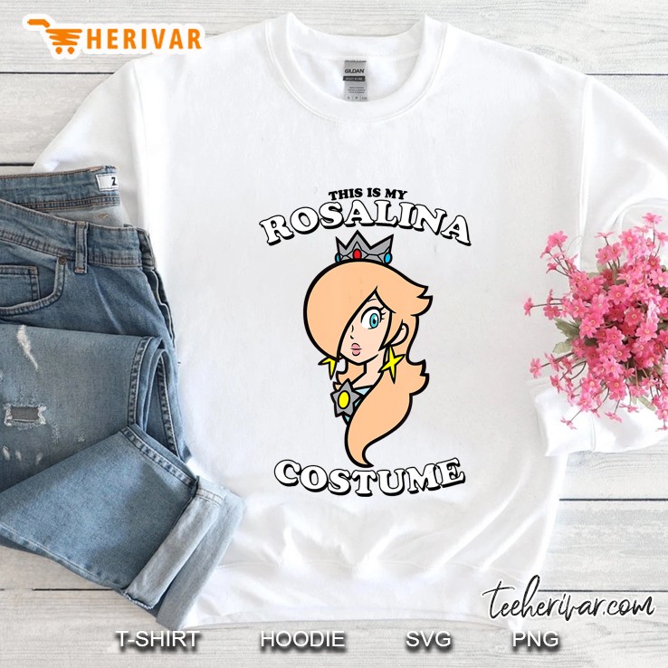 Super Mario This Is My Rosalina Costume White Version Sweatshirt
