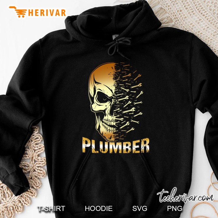 Plumber Half Skull Face Version Hoodie