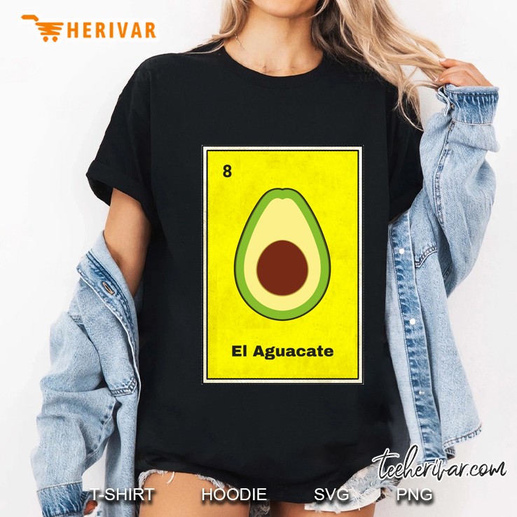 El Aguacate Funny Avocado Lotteria Card Ladies Tee