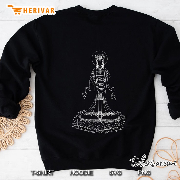 Guan Yin Graphic Bodhisattva Sweatshirt