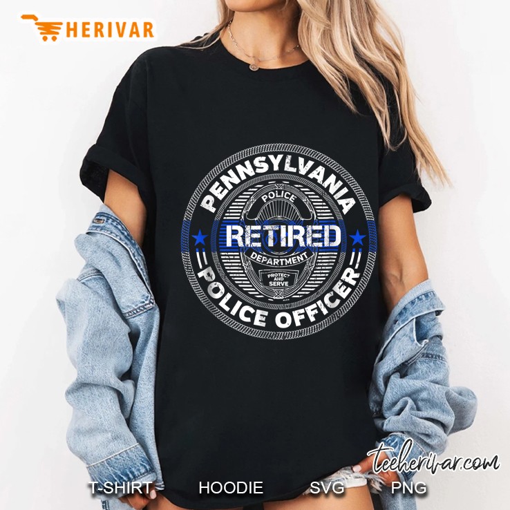 Pennsylvania Retired Police Officer Ladies Tee