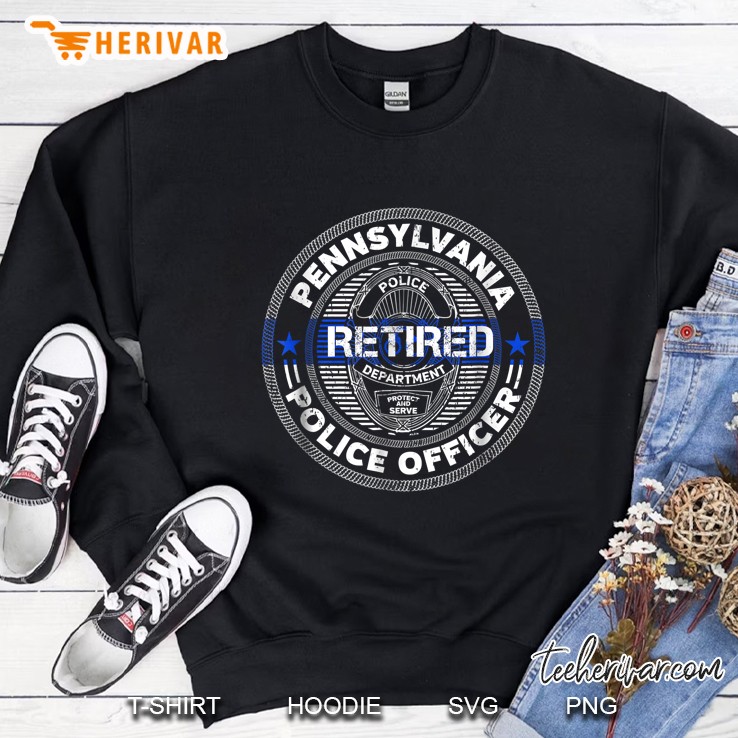 Pennsylvania Retired Police Officer Sweatshirt