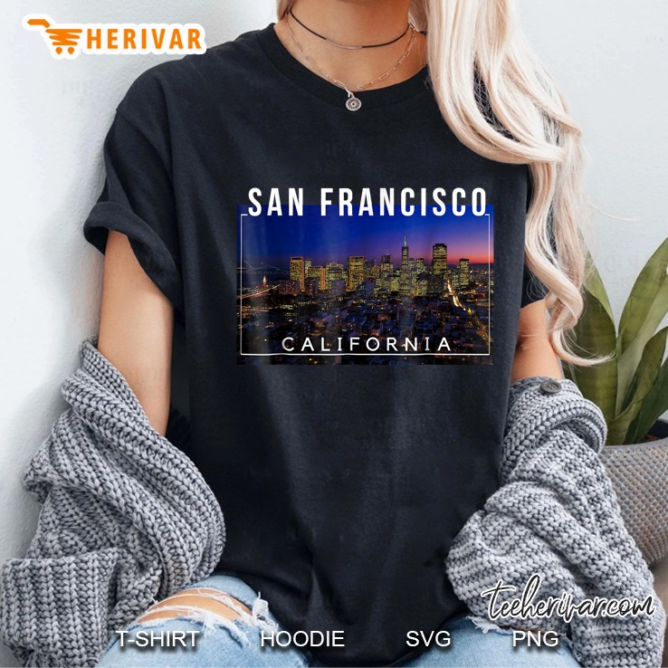 San Francisco California San Francisco City Ladies Tee