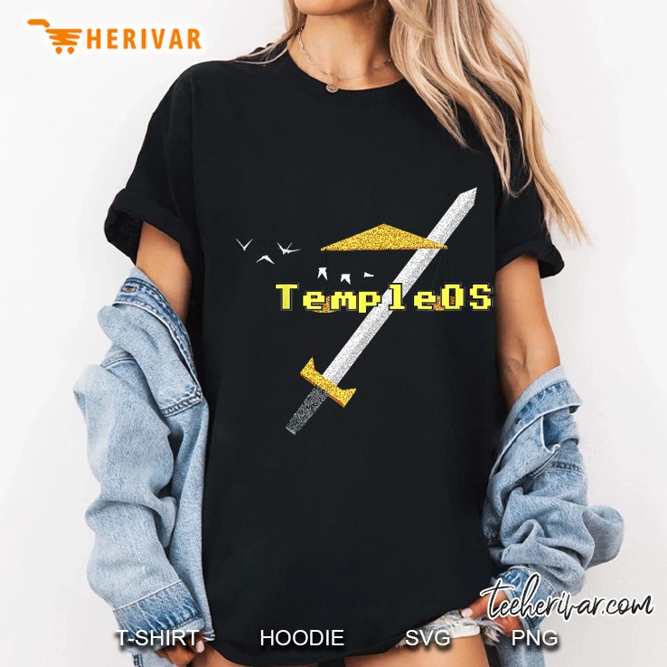 Temple Os Terry A Davis Memorial Ladies Tee