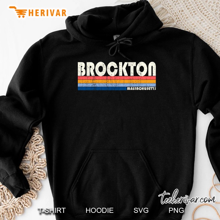 Brockton Massachusetts Vintage Version Hoodie