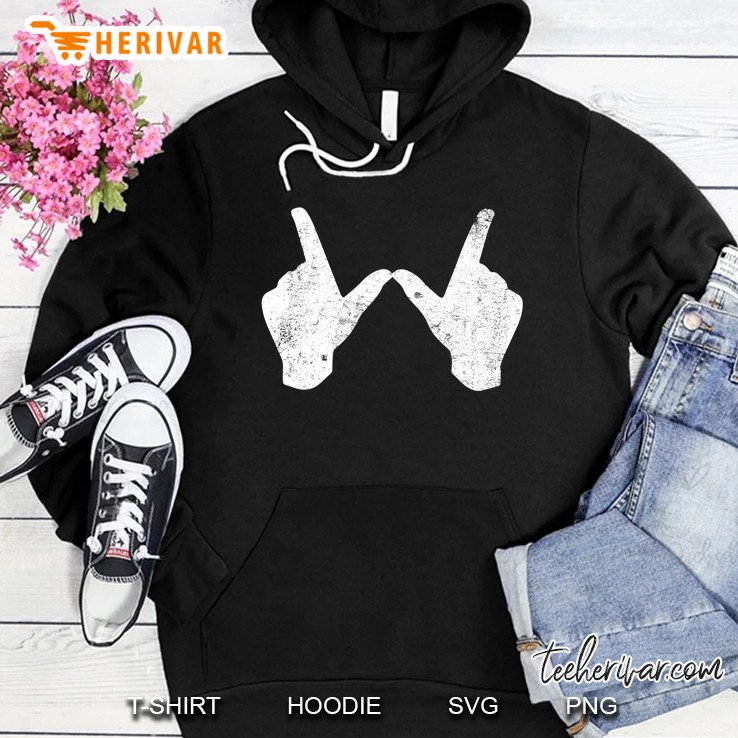 Wisconsin Youth University Fan Hand Gesture Hoodie