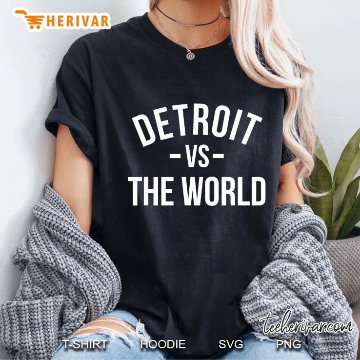 Detroit Vs The World Ladies Tee