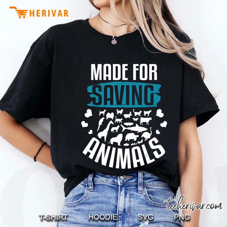 Made For Saving Animals Ladies Tee