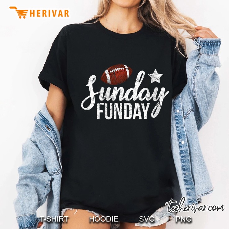 Sunday Football Funday Season Version2 Ladies Tee