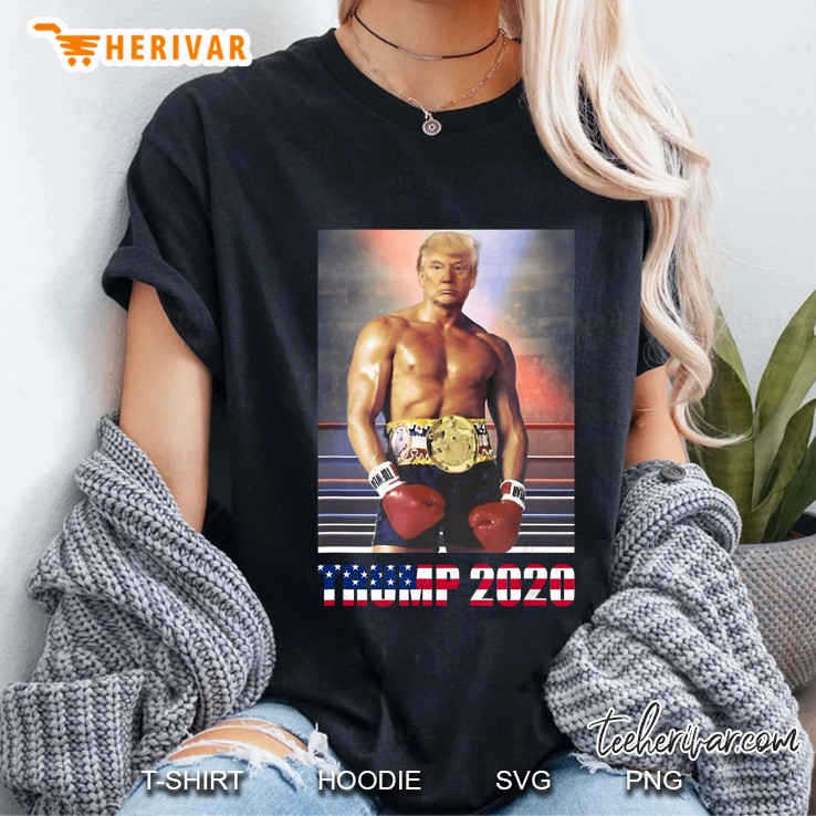 Trump 2020 Funny Trump Boxer Version2 Ladies Tee