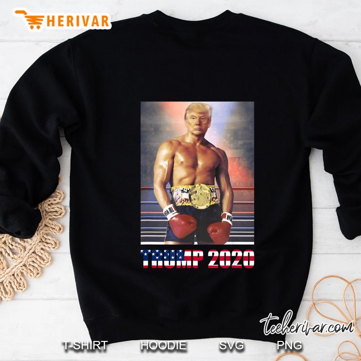 Trump 2020 Funny Trump Boxer Version2 Sweatshirt