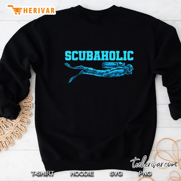 Scubaholic Funny Scuba Diving Divemaster Sweatshirt