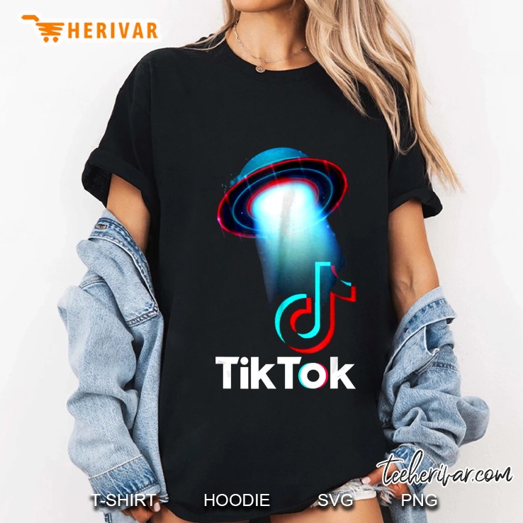 Tik Tok Dance Musically UFO Ladies Tee