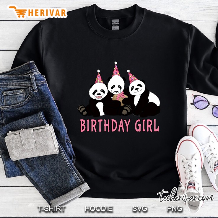 Birthday Girl Panda Version Sweatshirt